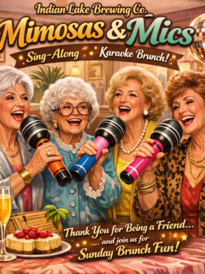 Mimosas & Mics - September 13 - Golden Girls (Thank you for being a friend!)