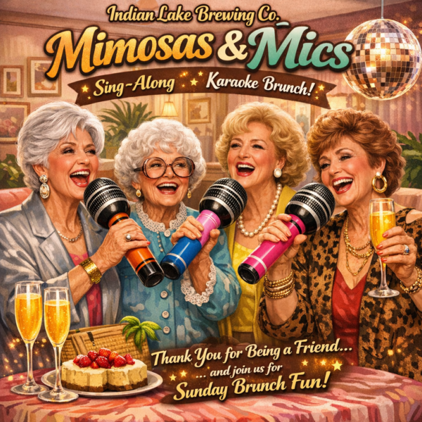 Mimosas & Mics - September 13 - Golden Girls (Thank you for being a friend!)