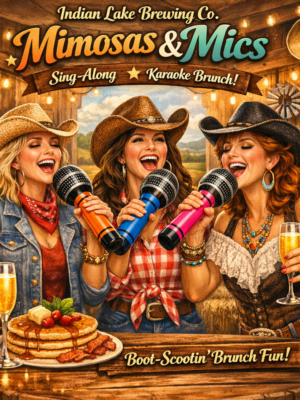 Mimosas & Mics - June 14th - Country Western Hoedown!