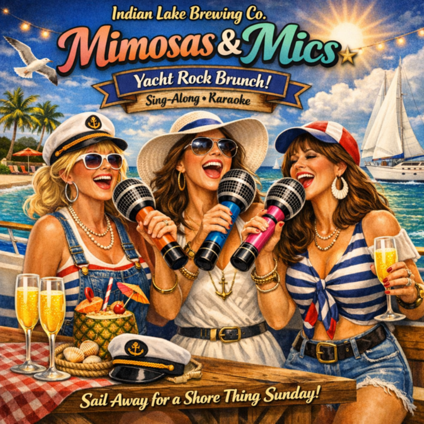 Mimosas & Mics - August 9th - Yacht Rock